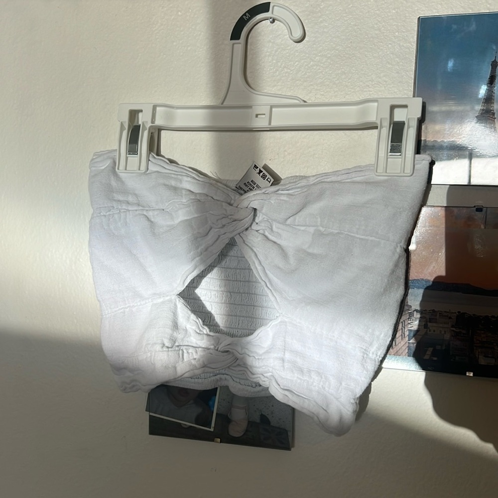 white blanco by nature sofia top